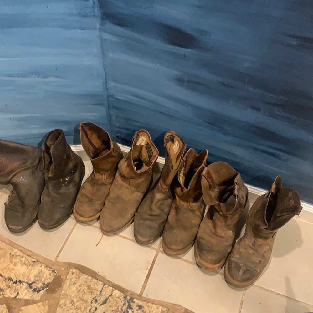 Georgia Boots 10.5 D used